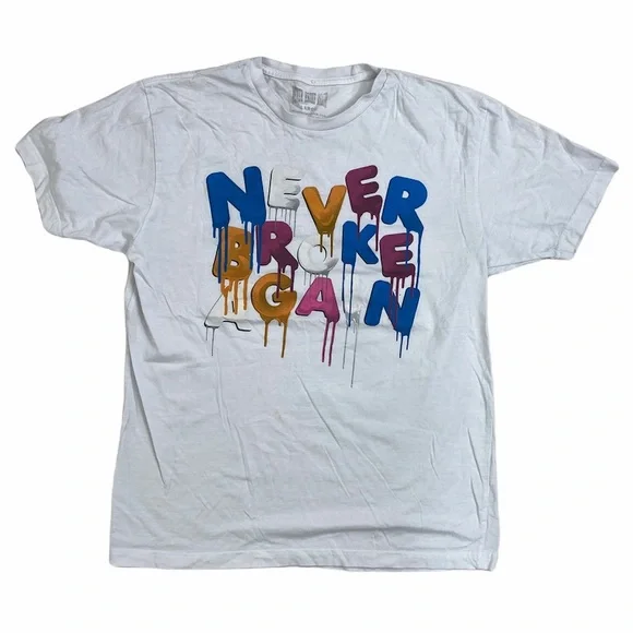 Never Broke Again | Shirts | Never Broke Again Nba Youngboy White 